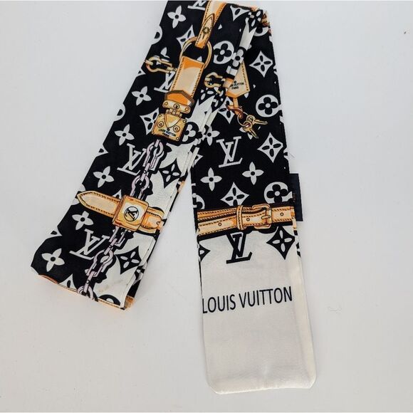 Louis Vuitton silk twilly - Picture 8 of 8